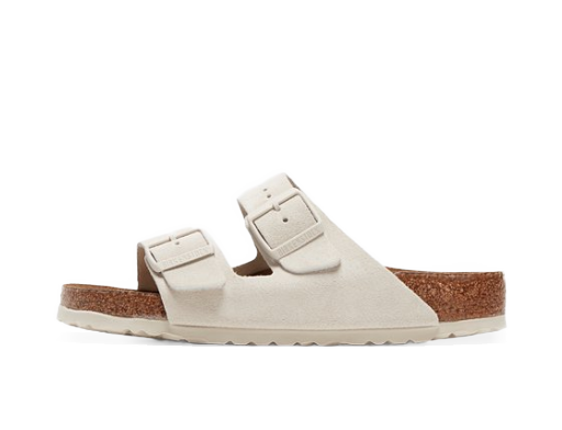 Кецове и обувки Birkenstock Arizona Suede Бяло | 1024554