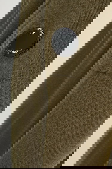 Пуловер C.P. Company C.P. Company Wool Blend Sweater Зелено | RFCMKN707A110149A, 3