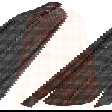Риза KAVU Big Joe Flannel Shirt, Size Small Кафяво | 510-2707, 1