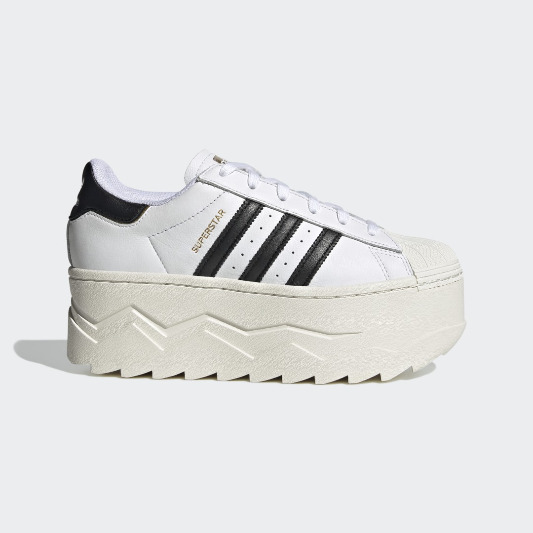 Кецове и обувки adidas Originals Superstar Platform W Бяло | H03879, 0