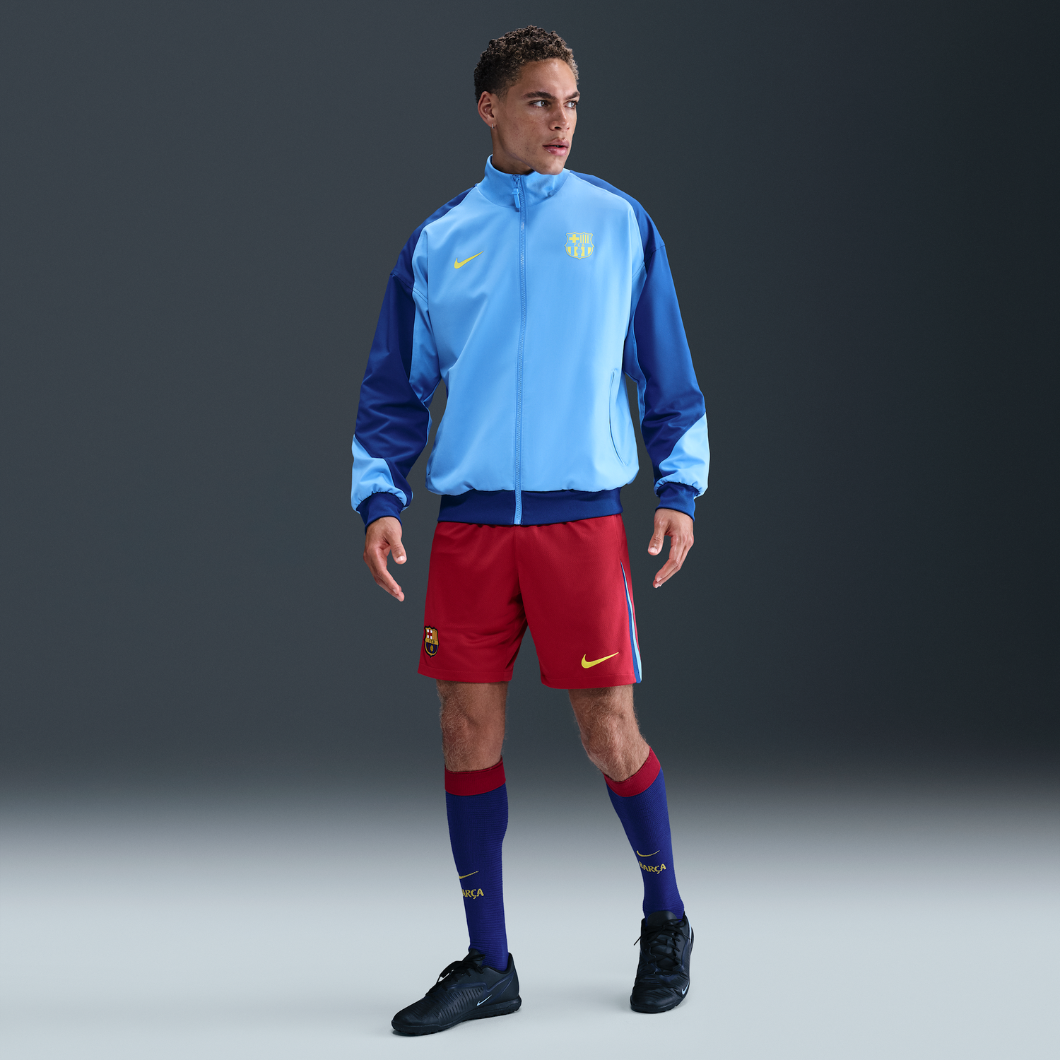 Къси панталони Nike FC Barcelona 2025/26 Stadium Fourth Dri-FIT Football Replica Shorts Многоцветен | FZ1332-602, 0