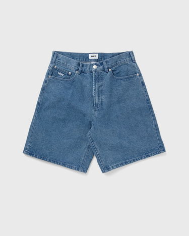 Къси панталони OBEY Bigwig Baggy Denim Тъмно синьо | 172100090-LIN, 0