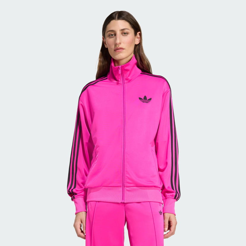Яке adidas Performance Adicolor Classic Firebird Loose Track Jacket Розово | JX7866