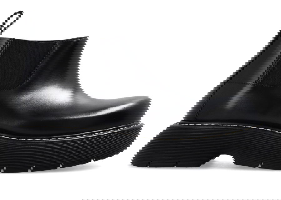 Кецове и обувки Bottega Veneta Bounce Swell Black Chelsea Boots Черно | 679499V10T01000, 0