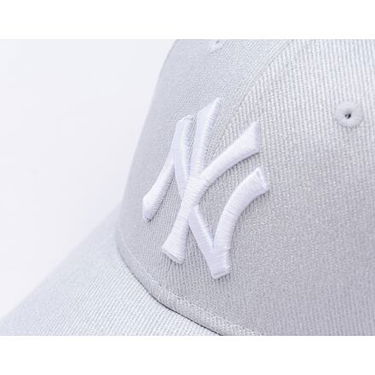 Шапка с козирка New Era MLB Metallic Denim 9FORTY NY Yankees Adjustable Cap Сиво | 60595374, 4