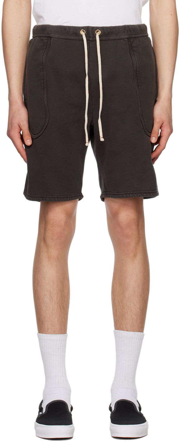 Къси панталони LES TIEN Les Tien Drawstring Shorts Черно | CF-3046, 0