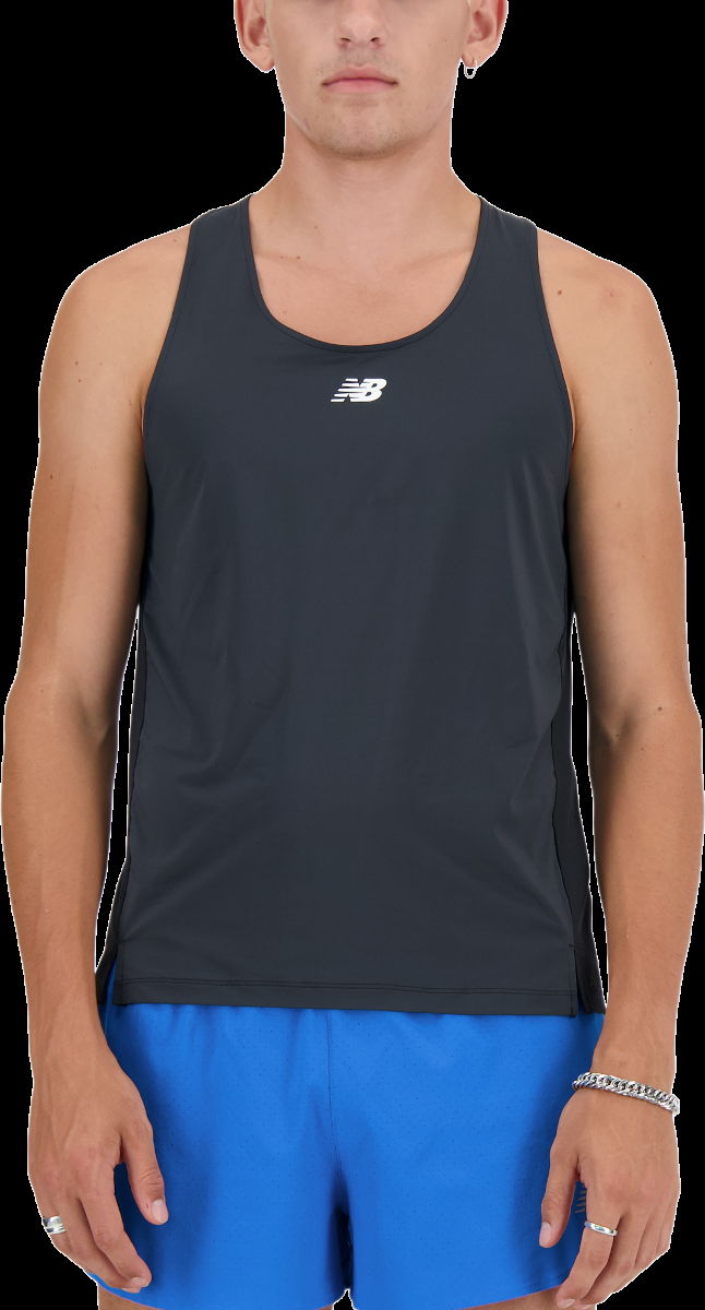 Потник New Balance Athletics Racing Singlet Черно | mt41290-bk