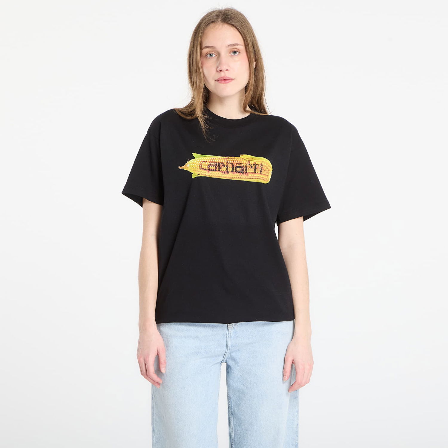 Тениска Carhartt WIP WIP S/S Hot Cob T-Shirt Черно | I036734.89XX, 1
