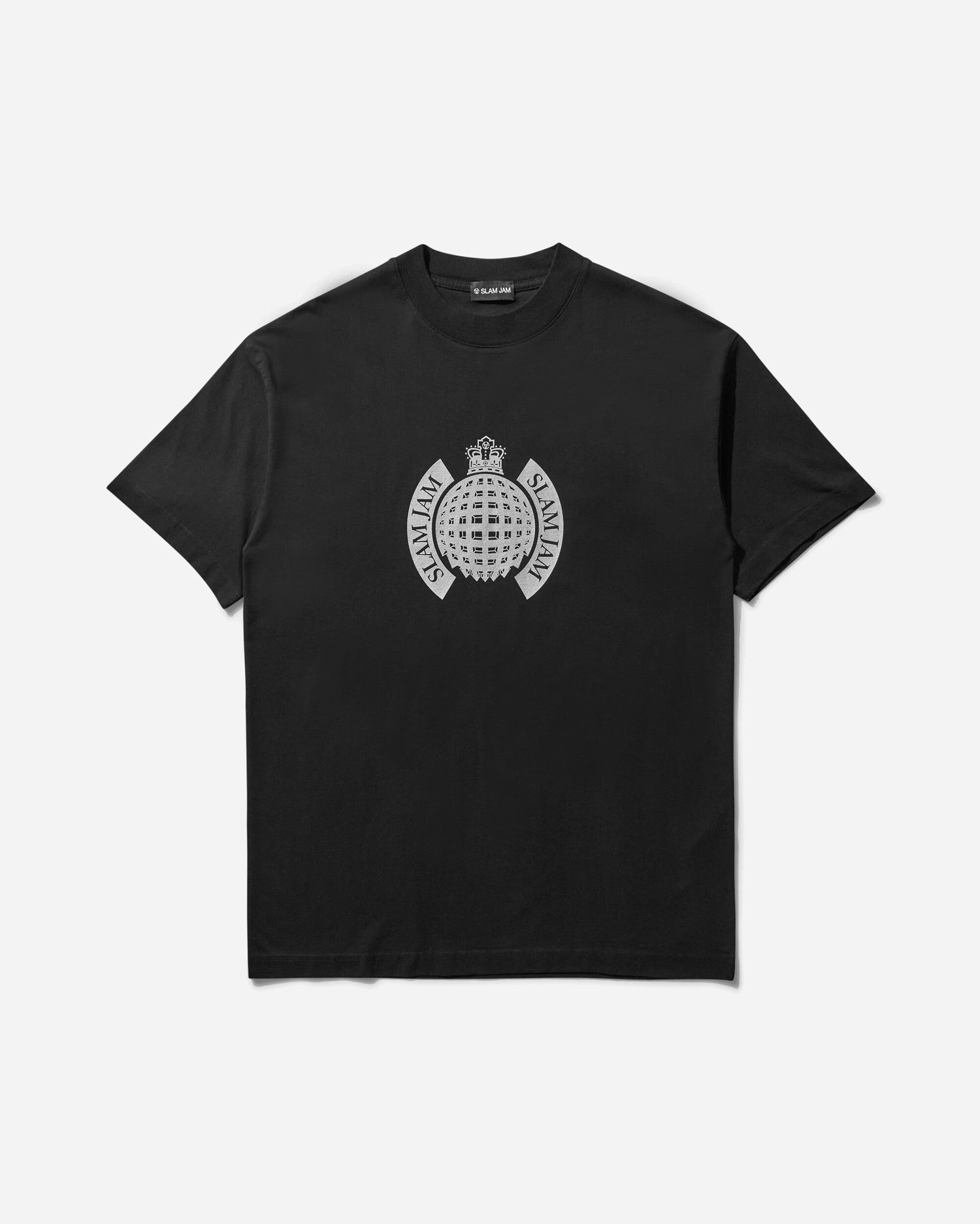 Тениска Slam Jam Ministry Of Sound Graphic T-Shirt Черно | SJPRMINI BLK, 1