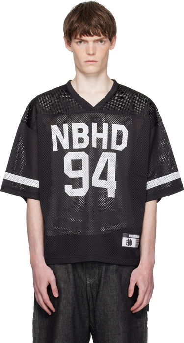 Фланелка Neighborhood Neighborhood V-neck Jersey Черно | 251UNNH-CSM01, 0
