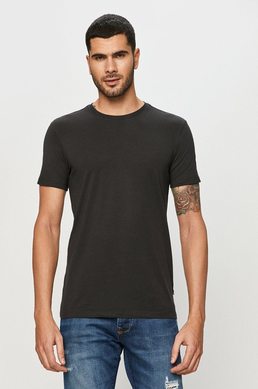 Тениска Levi's T-shirt 2 pack Черно | 37152.0003, 0