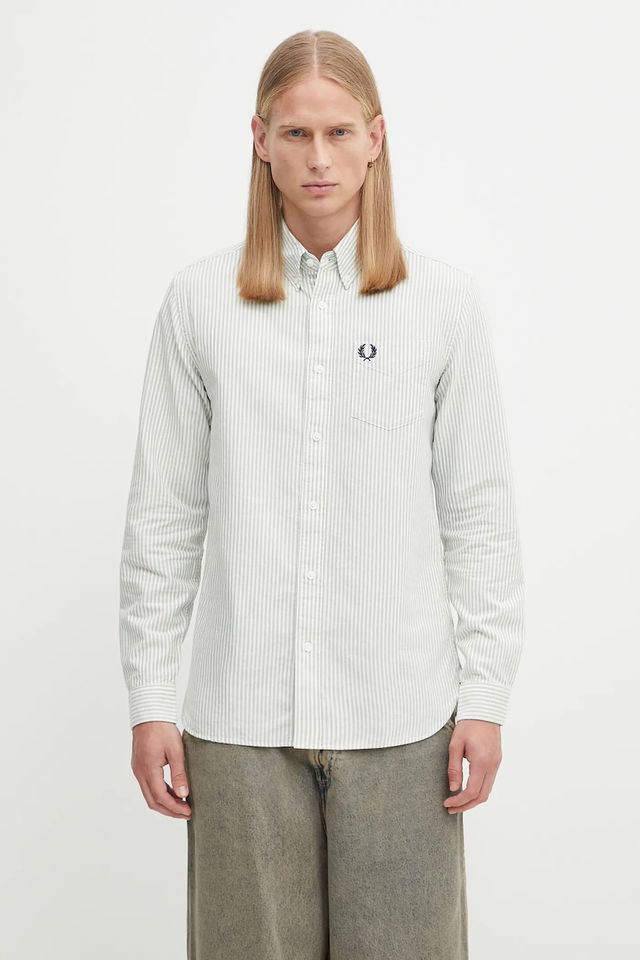 Fred Perry Regular Fit Button-Down Shirt