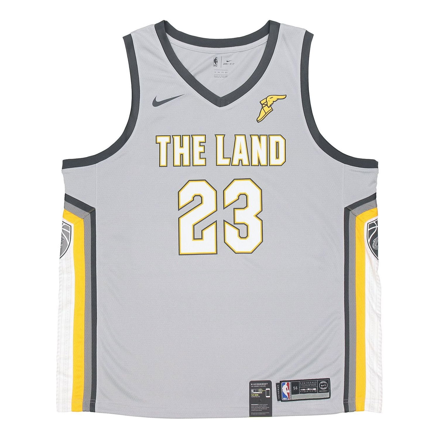 Фланелка Nike LeBron James City Edition Swingman Jersey Сиво | 912087-007, 0