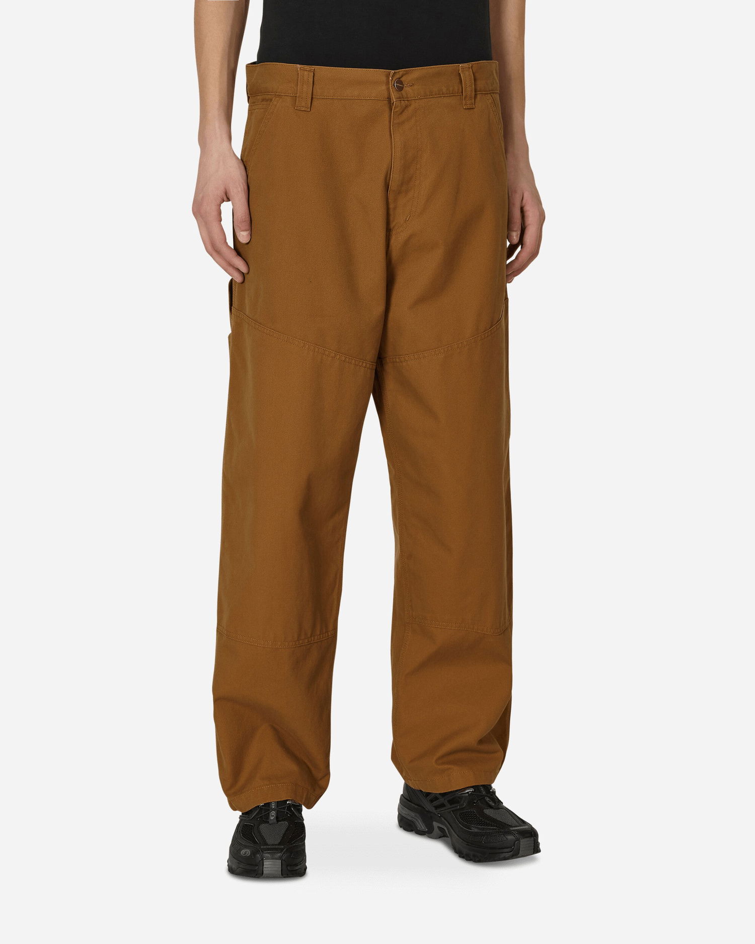 Панталони и дънки Carhartt WIP Wide Panel Кафяво | I031393 HZ.02, 0