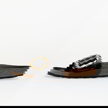 Кецове и обувки Birkenstock Birkenstock Madrid Big Buckle Patent Leather Slides Черно | 1022650, 0