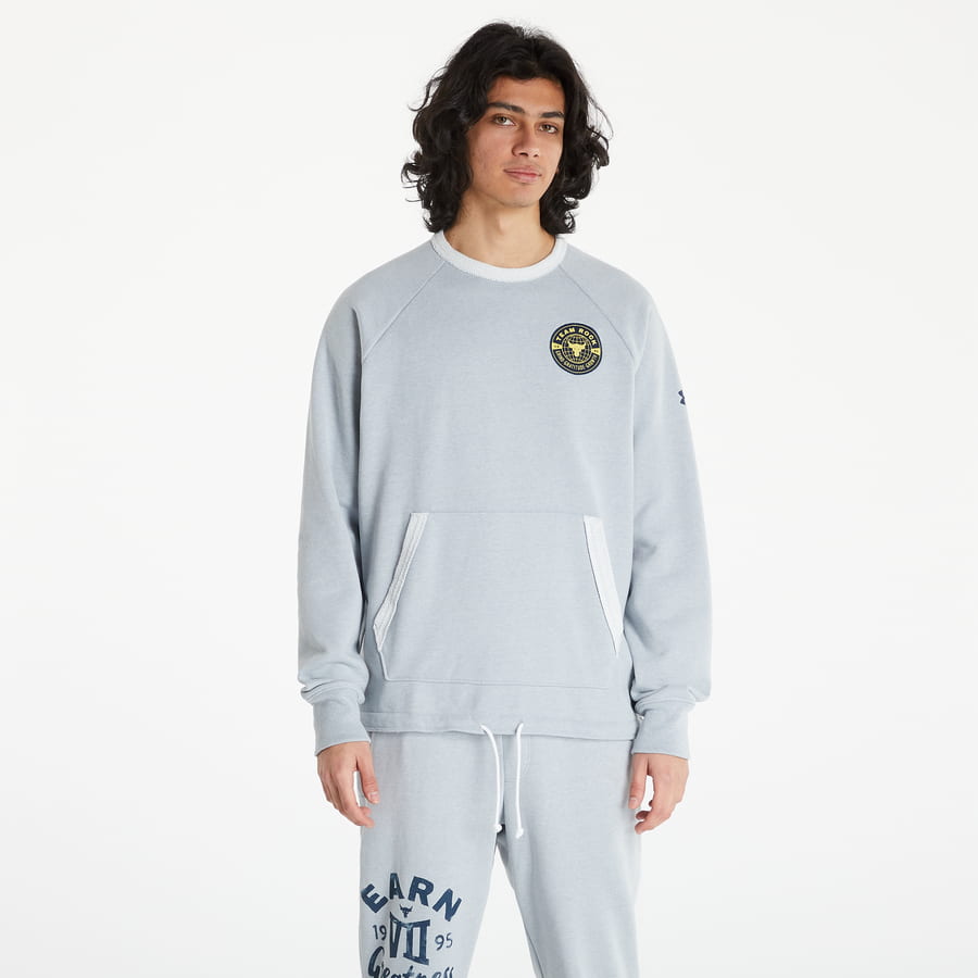 Суитчър Under Armour Project Rock Heavyweight Terry Crewneck Сиво | 1370452-011, 0