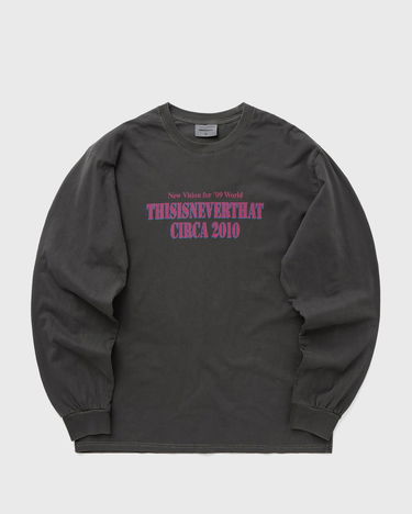Тениска thisisneverthat Basketball Hoop Graphic Longsleeve T-Shirt Сиво | TN243TTSLT04CHA, 2