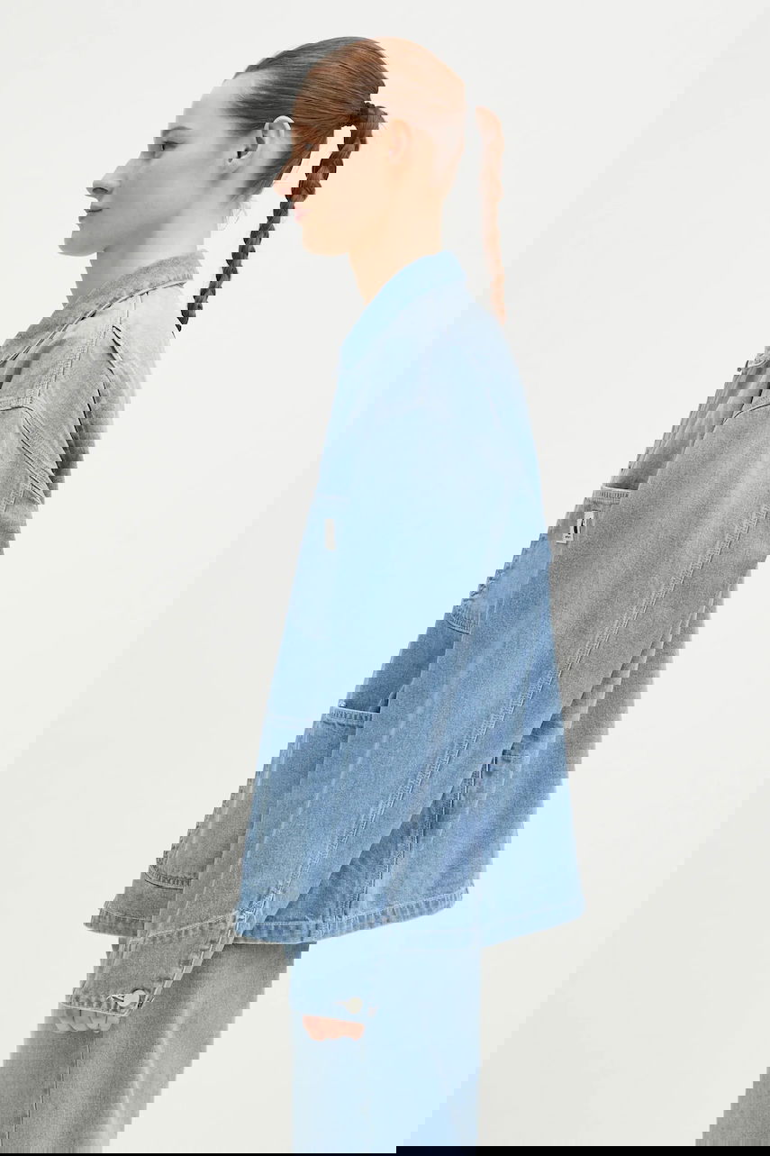 Яке Carhartt WIP OG Michigan Coat Transitional Denim Jacket Синьо | I031923.01ZO, 1