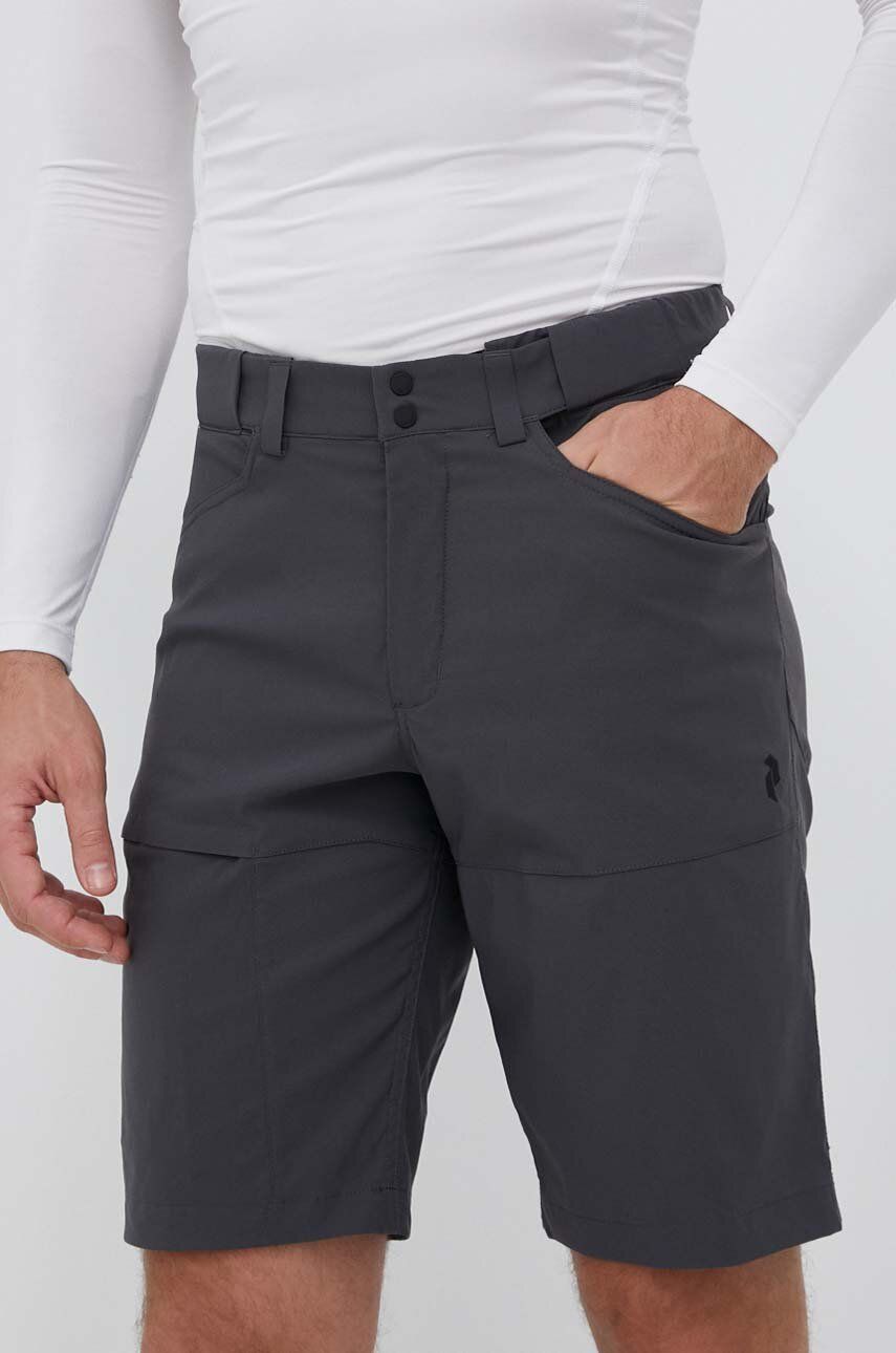 Къси панталони Peak Performance Outdoor Iconiq Shorts Сиво | G79122, 0
