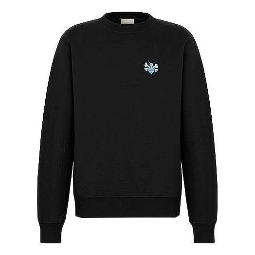 Пуловер Dior Dior Shawn Stussy Bee Embroidered Oversized Sweatshirt Черно | 033J603C0531-C985, 0