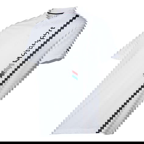 Поло тениска Puma BMW Motorsports Polo Shirt Бяло | 576653-02, 0