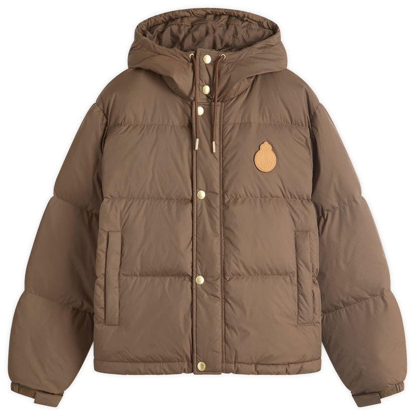 Пухо яке Sporty & Rich Crown Puffer Jacket Кафяво | OW020512202BR03-CHOC