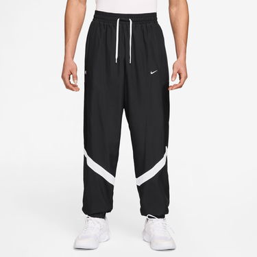 Панталони Nike Woven Basketball Pants with Mesh Side Panels and Diagonal Stripes Черно | HV3365-010, 1