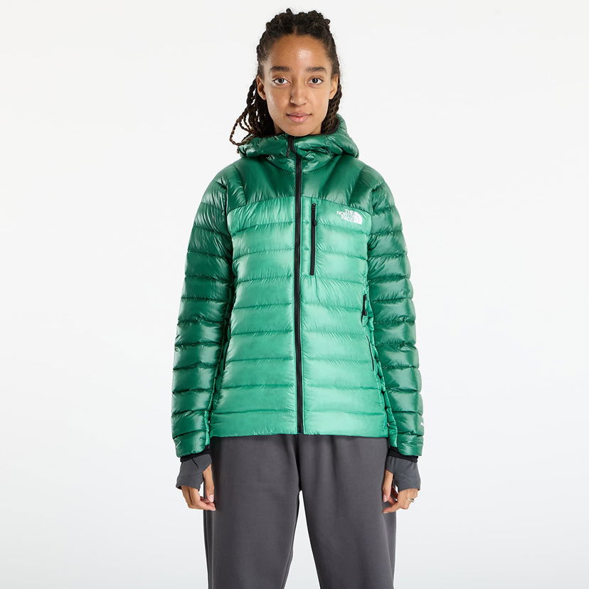 Пухо яке The North Face Summit Breithorn Hooded Down Jacket Зелено | NF0A8805E271