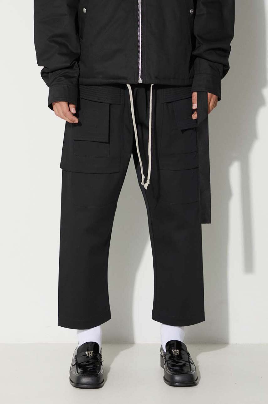 Карго панталони Rick Owens Cargo Pants Черно | DU02C5371.TW, 0