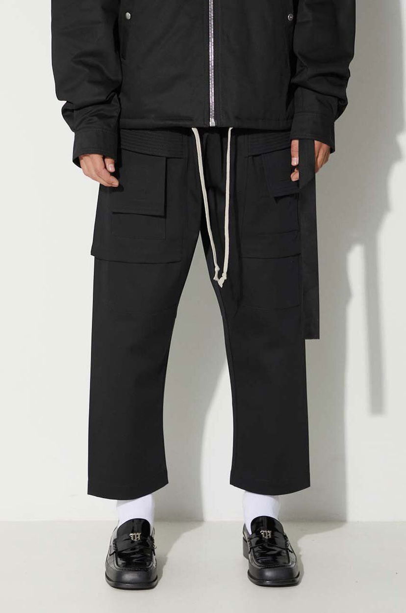 Карго панталони Rick Owens Cargo Pants Черно | DU02C5371.TW