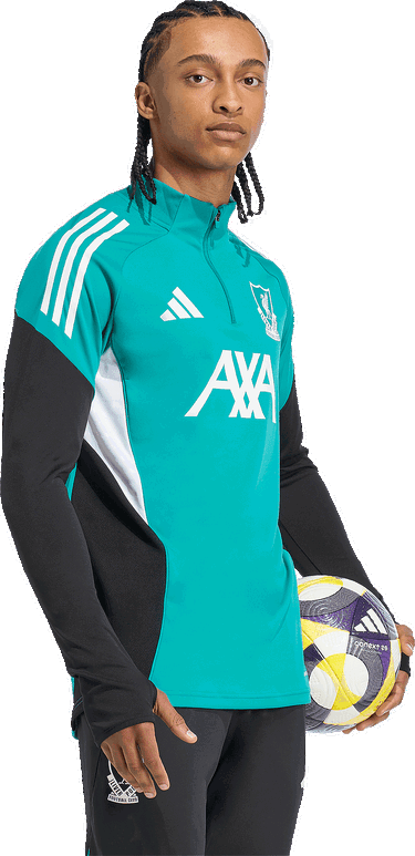 Фланелка adidas Originals Liverpool FC European Training Top 2025/26 Long Sleeve Тюркоазено | jv9004, 6