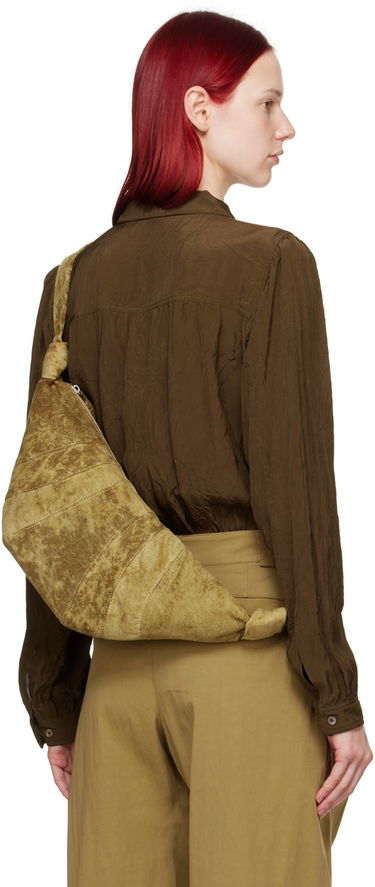 Риза LEMAIRE Lemaire Gathered Long Sleeve Blouse Кафяво | TO1221 LF1024, 2