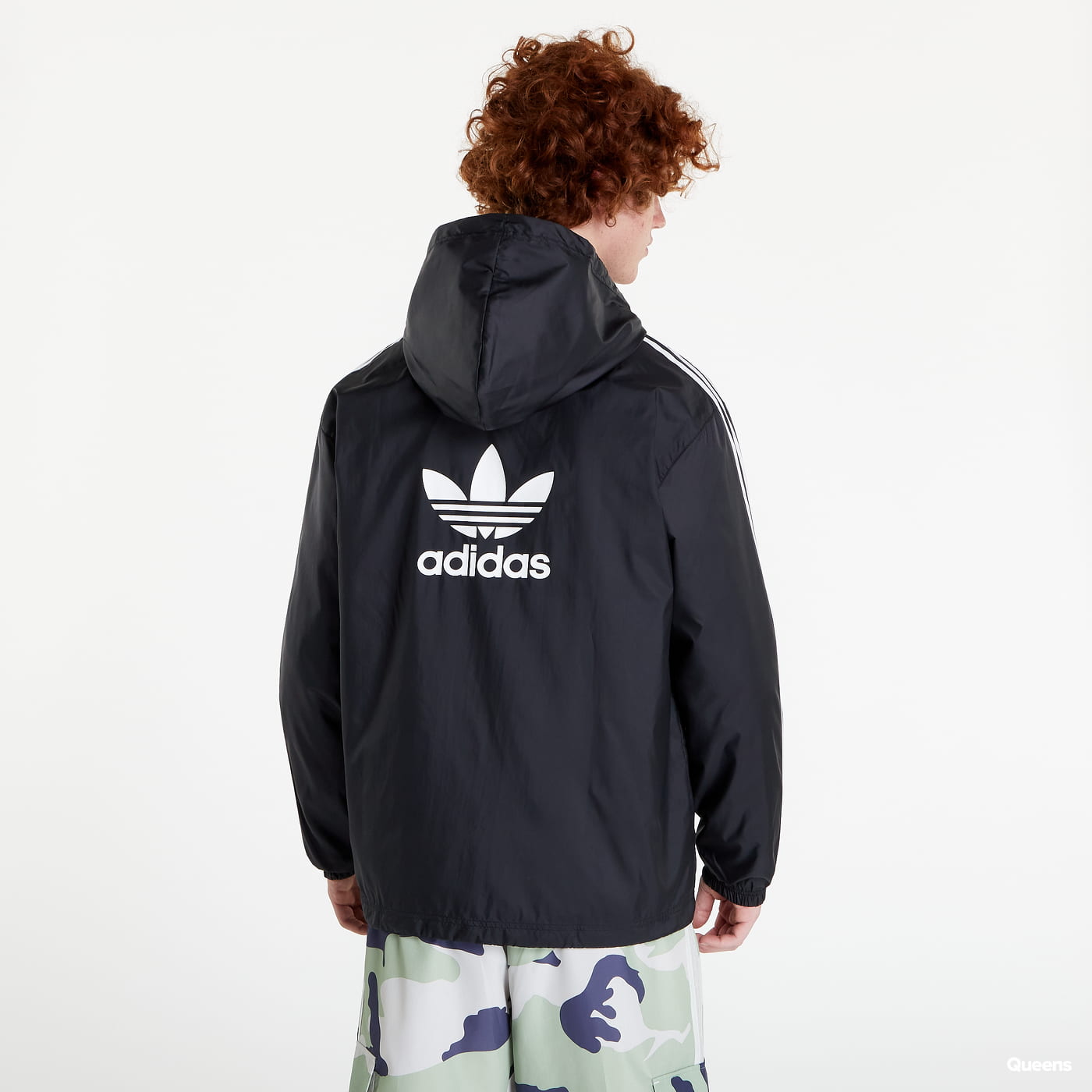 Ветровка adidas Originals Adicolor 3-Stripes Черно | HB9489, 1