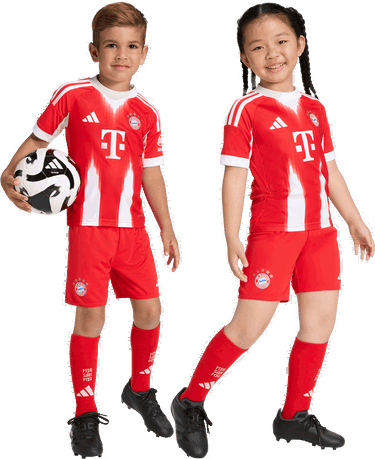 Комплект adidas Performance FC Bayern 25/26 Mini Kit Червено | JN8510, 4