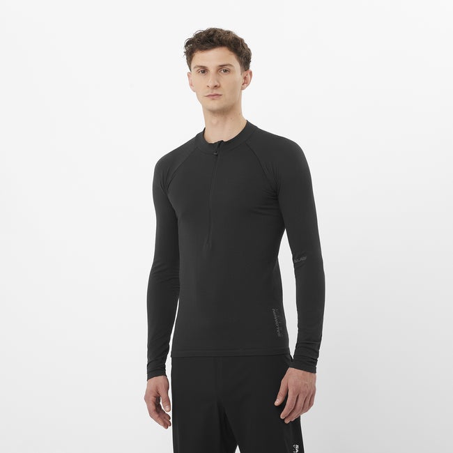 Суитчър Salomon Salomon S/Lab Ultra Seamless Long Sleeve Top Черно | LC2485300, 0