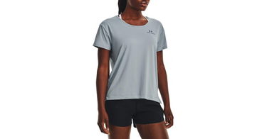 Тениска Under Armour Tee Rush Energy Core Сиво | 1365683-465, 1