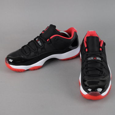 Кецове и обувки Jordan Air Jordan 11 Retro Low "Bred" Черно | 528895-012, 2