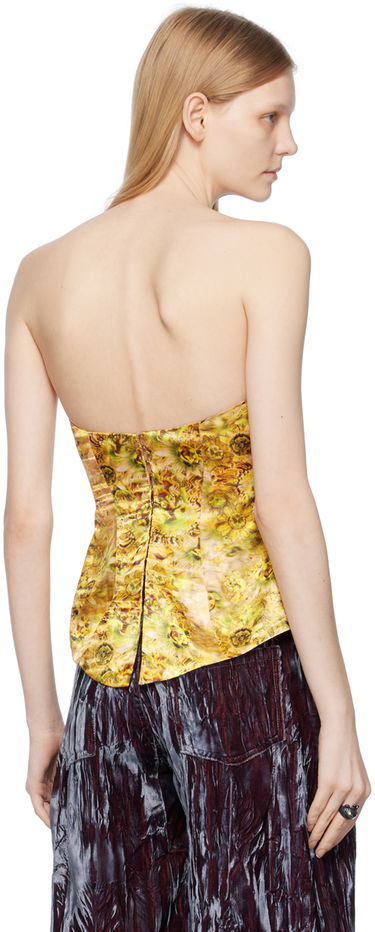 Потник Collina Strada Collina Strada Rattle Corset Top Жълто | XX3278, 2