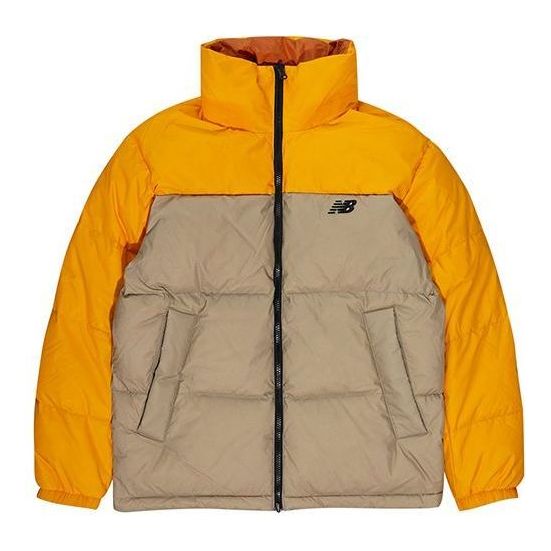 Пухо яке New Balance Reversible Puffer Jacket Кафяво | NP943043-MY