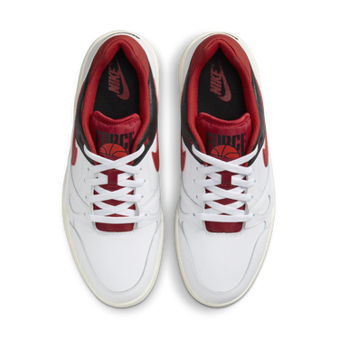 Кецове и обувки Nike Full Force Low White Red Black Бяло | FB1362-102, 1