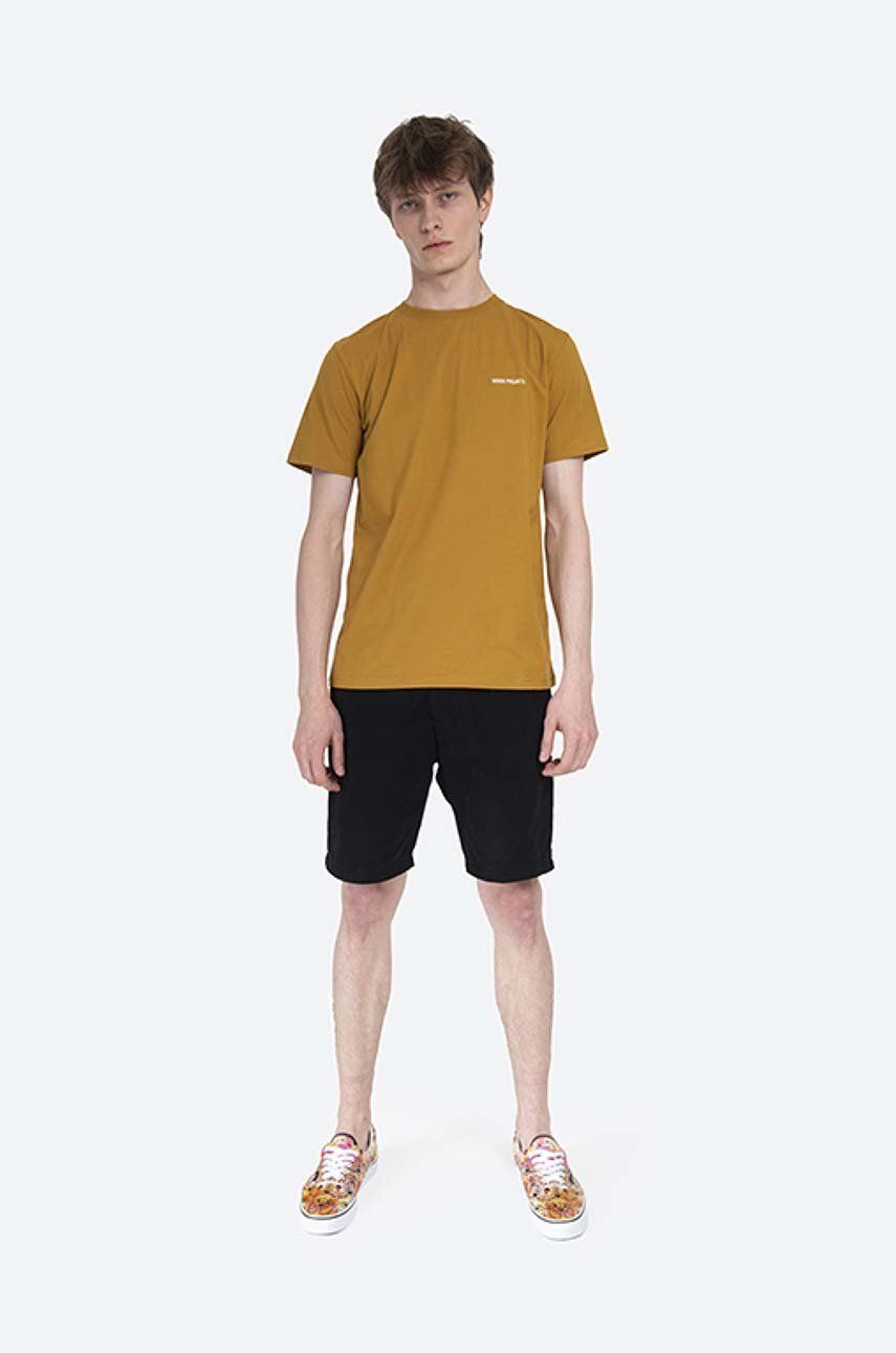 Тениска NORSE PROJECTS T-Shirt Жълто | N01.0546.3035, 1