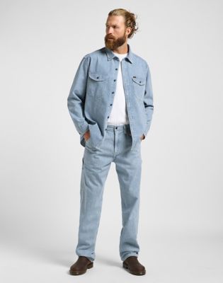 Риза Lee Carpenter Railroad Workwear Pants 38x32 Синьо | 112364013, 0