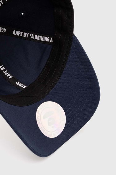 Шапка с козирка AAPE by A Bathing Ape AAPE 3D "A" Font Baseball Cap Тъмно синьо | ACP5227, 3