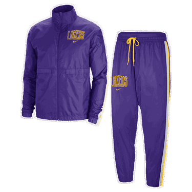 Комплект Nike NBA Los Angeles Lakers Courtside - Лилаво | DR9384-504, 0