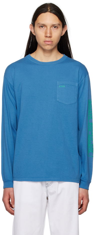 Тениска Noah Noah Modern Boy Pocket Tee Синьо | PT024SS23CFW, 0