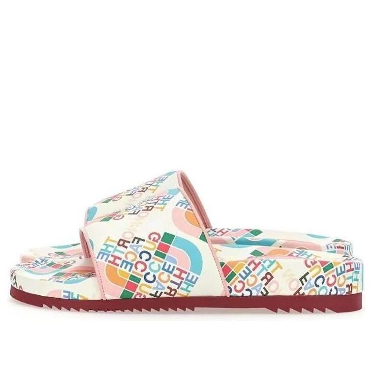 Кецове и обувки Gucci Gucci x The North Face Leather Slides Многоцветен | 685636-CPDH0-5880