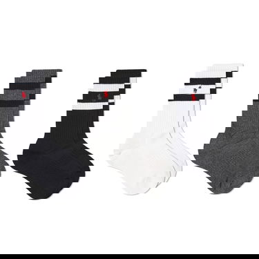 Чорапи Polo by Ralph Lauren Classic Stripe Sport Sock - 3 Pack Многоцветен | 449823360002, 0