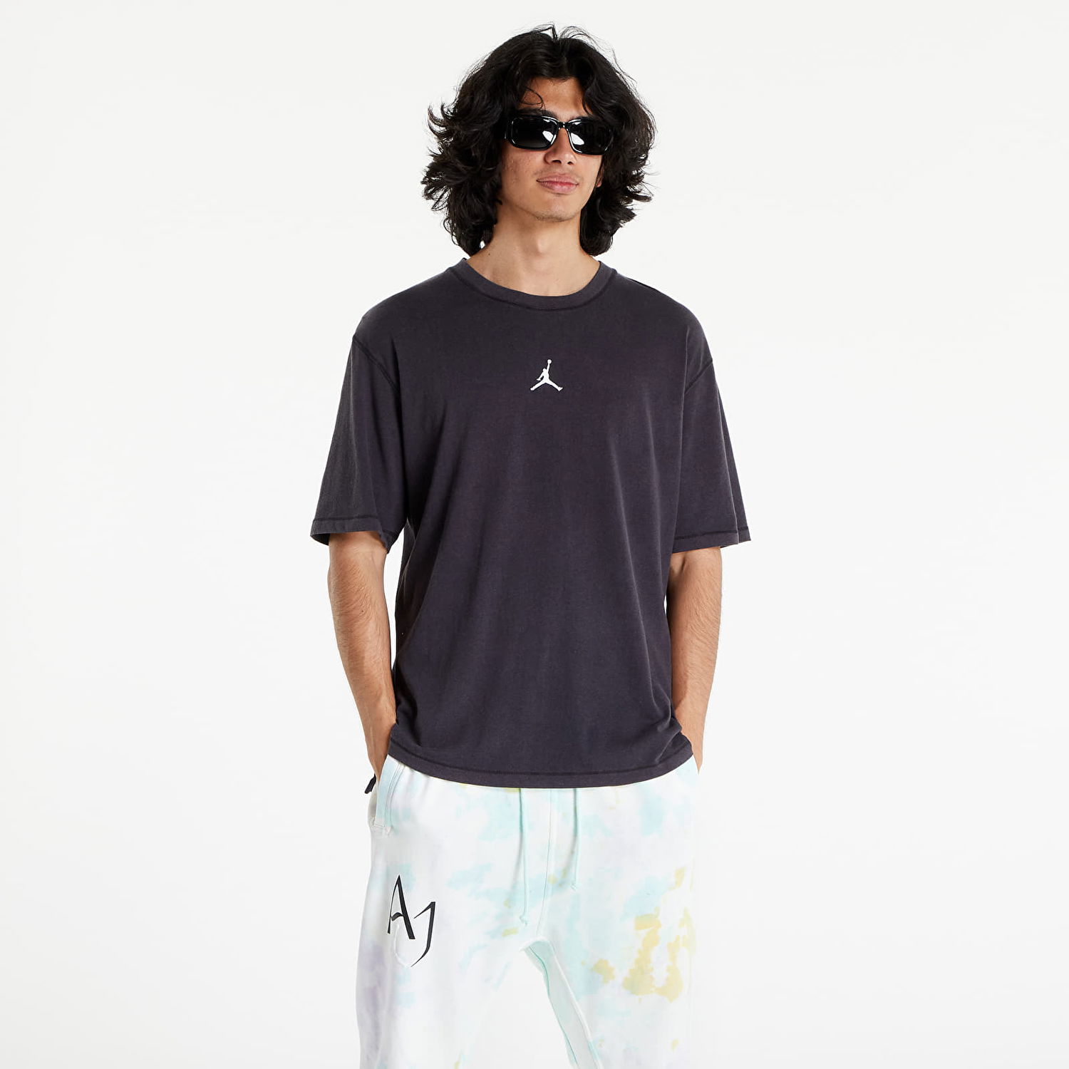 Тениска Jordan Dri-FIT Sport Short Sleeve Tee Черно | DH8920-010, 0