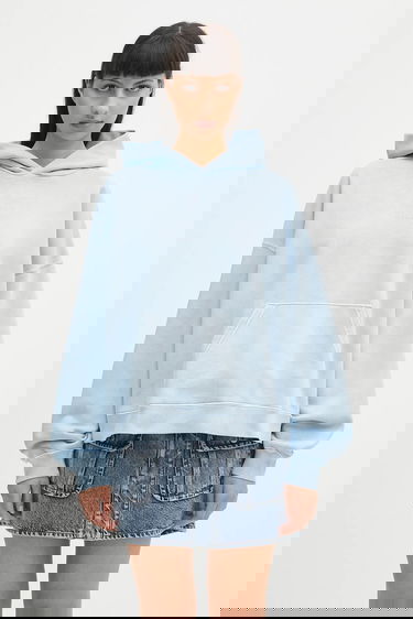 Суитчър Carhartt WIP Benton Sweat Relaxed Fit Hooded Sweatshirt Синьо | I034512.2P5GD, 0