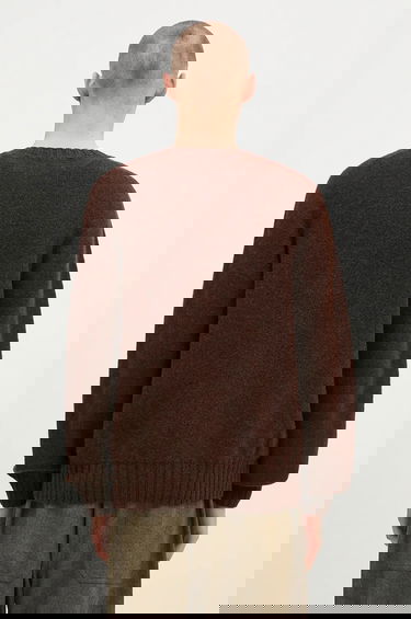 Пуловер Universal Works Universal Works Lightweight Wool Sweater Кафяво | 31760.COFFEE, 2